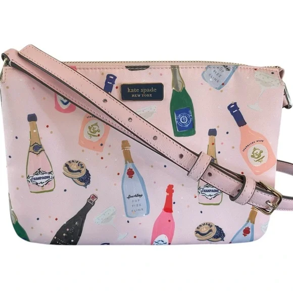 kate spade | Bags | Kate Spade Dawn Champagne Pink Triple  display picture 2